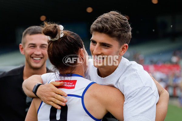 AFLW 2024 First Preliminary Final - North Melbourne v Port Adelaide - A-55762912