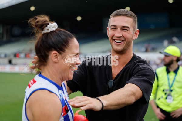 AFLW 2024 First Preliminary Final - North Melbourne v Port Adelaide - A-55762914