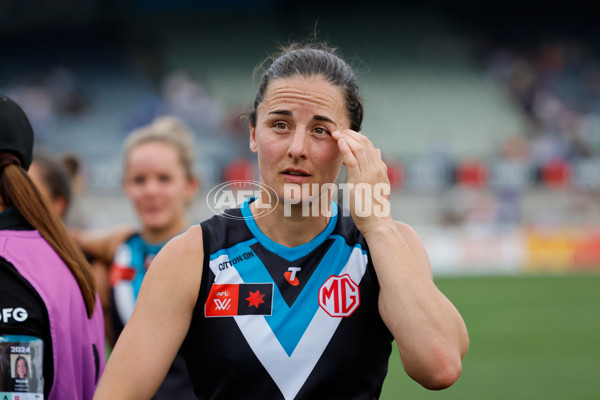 AFLW 2024 First Preliminary Final - North Melbourne v Port Adelaide - A-55763631