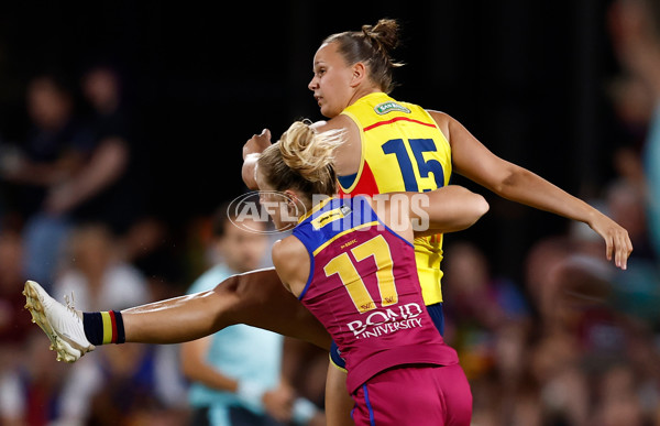 AFLW 2024 Second Preliminary Final - Brisbane v Adelaide - A-55763699