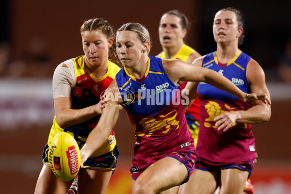 AFLW 2024 Second Preliminary Final - Brisbane v Adelaide - A-55765581