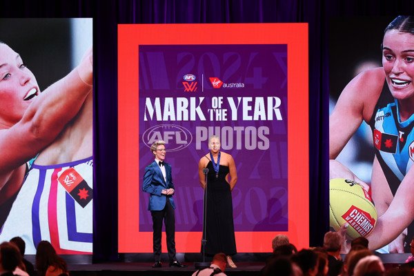 AFLW 2024 MEDIA - THE W AWARDS - A-55795853