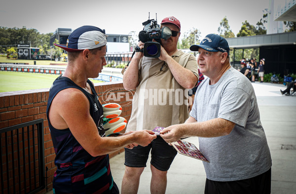 AFL 2024 Media - A Day in the Den - A-55824451