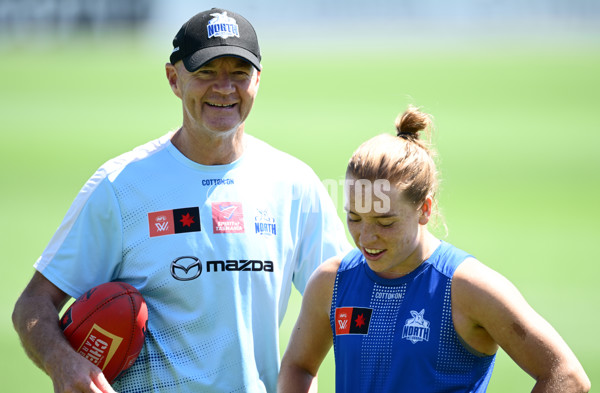 AFLW 2024 Training - North Melbourne 291124 - A-55954172