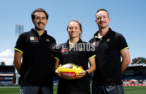 AFLW 2024 Media - Grand Final Umpires Announcement - A-56011214