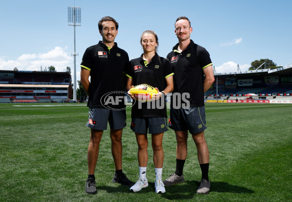 AFLW 2024 Media - Grand Final Umpires Announcement - A-56011317