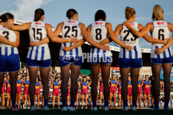 AFLW 2024 Grand Final - North Melbourne v Brisbane - A-56020646
