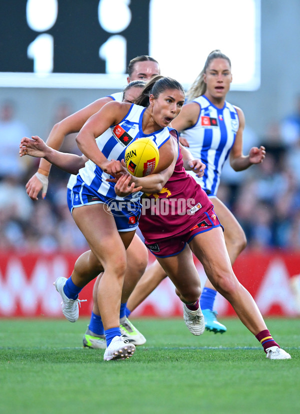AFLW 2024 Grand Final - North Melbourne v Brisbane - A-56023122
