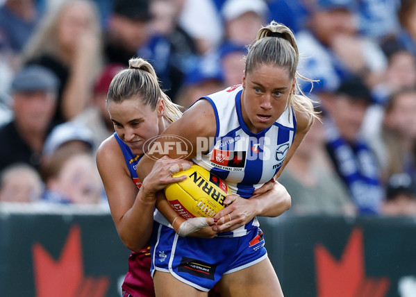 AFLW 2024 Grand Final - North Melbourne v Brisbane - A-56023125