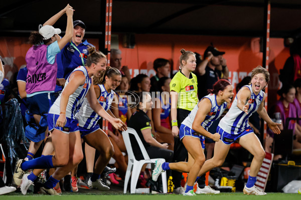 AFLW 2024 Grand Final - North Melbourne v Brisbane - A-56035844