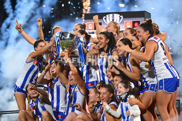 AFLW 2024 Grand Final - North Melbourne v Brisbane - A-56036119