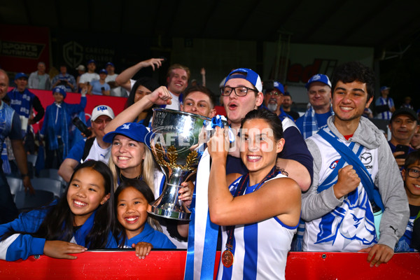 AFLW 2024 Grand Final - North Melbourne v Brisbane - A-56036133