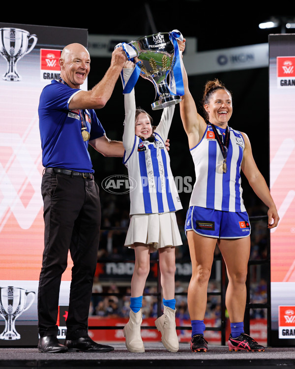 AFLW 2024 Grand Final - North Melbourne v Brisbane - A-56038186