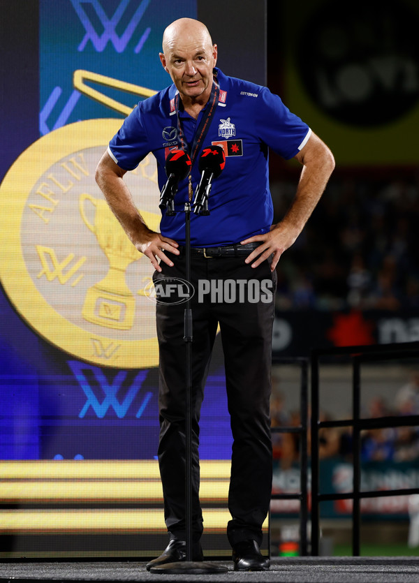 AFLW 2024 Grand Final - North Melbourne v Brisbane - A-56040285