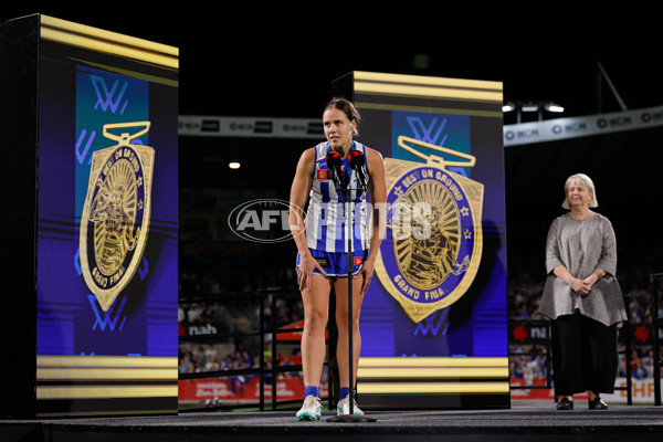 AFLW 2024 Grand Final - North Melbourne v Brisbane - A-56041594