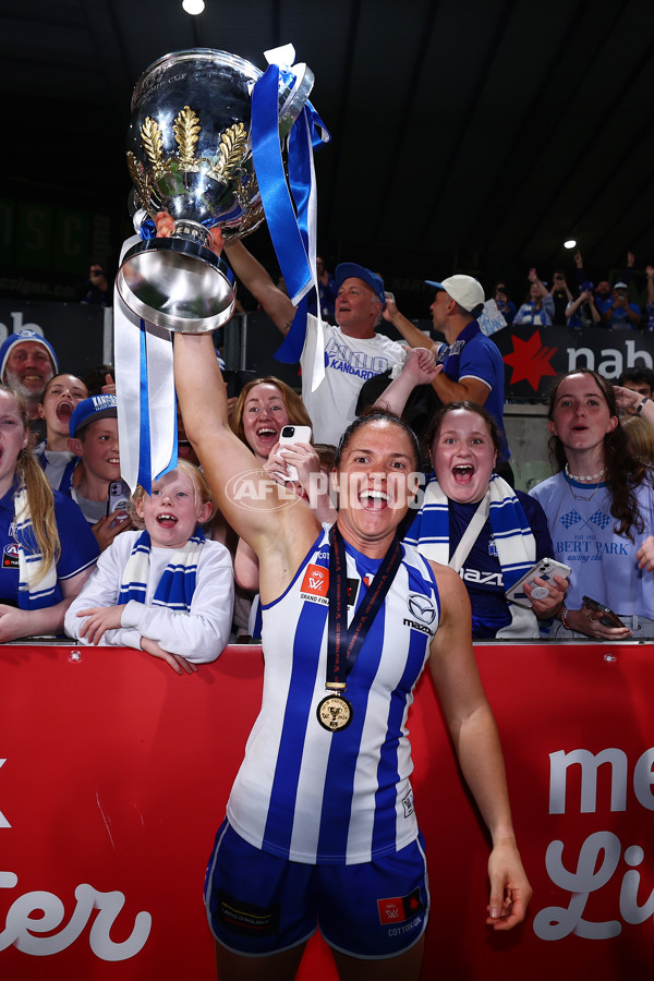 AFLW 2024 Grand Final - North Melbourne v Brisbane - A-56045134