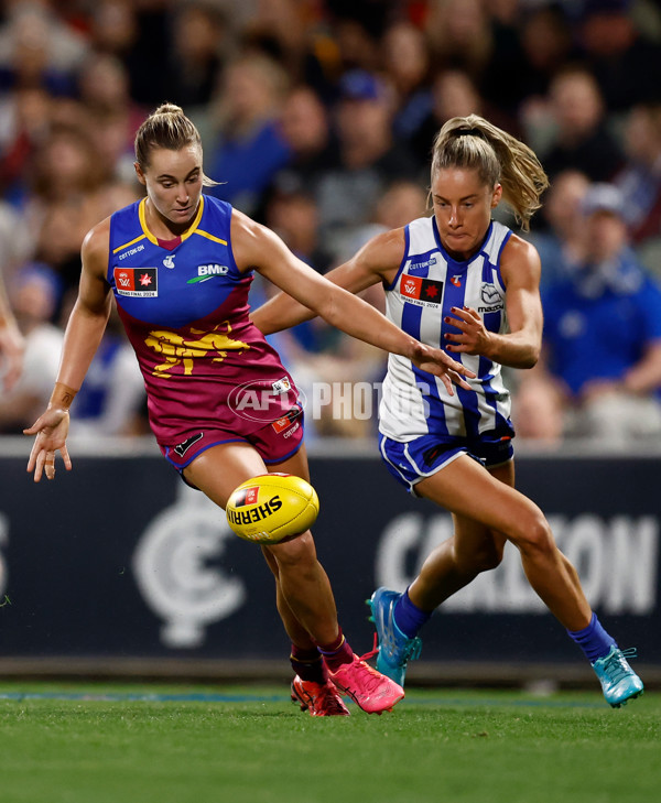 AFLW 2024 Grand Final - North Melbourne v Brisbane - A-56047520