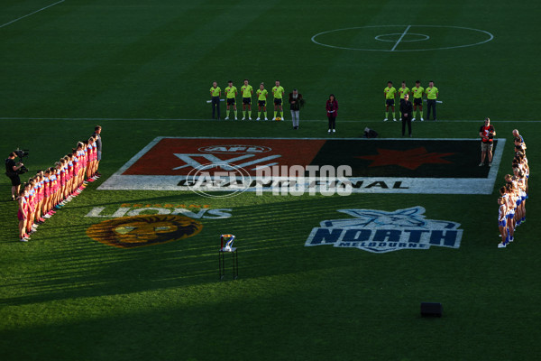 AFLW 2024 Grand Final - North Melbourne v Brisbane - A-56050292