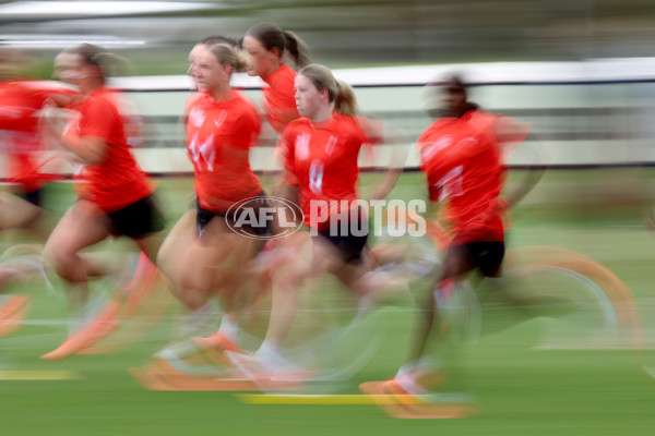 AFLW 2024 Training - AFL National Academy Girls 111224 - A-56078624