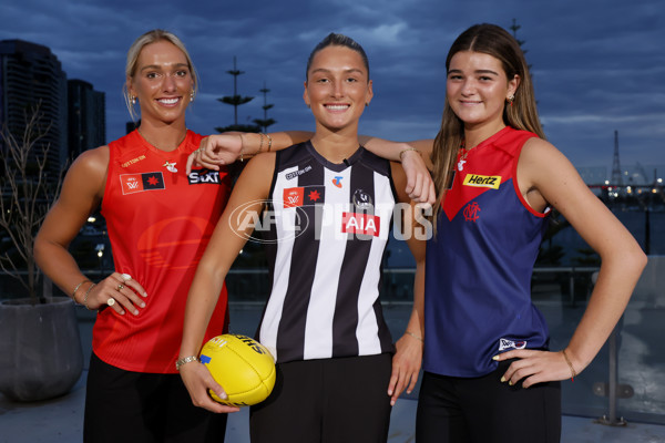 AFLW 2024 Media - Telstra AFLW Draft - A-56119637