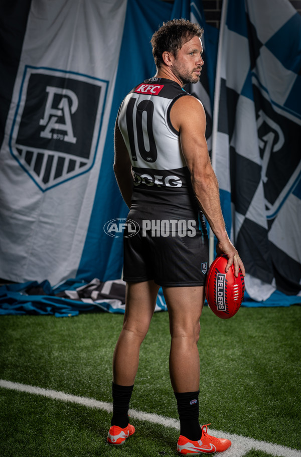 AFL 2025 Portraits - Port Adelaide - A-56602409
