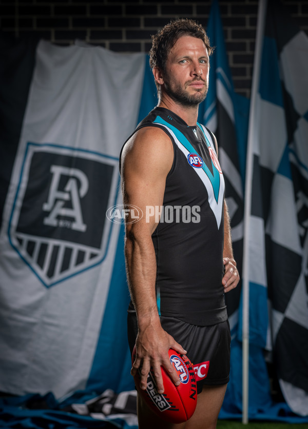 AFL 2025 Portraits - Port Adelaide - A-56604091