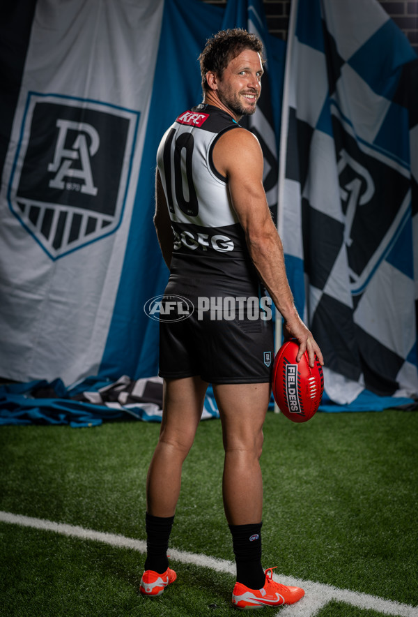 AFL 2025 Portraits - Port Adelaide - A-56604094