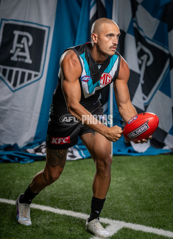 AFL 2025 Portraits - Port Adelaide - A-56604125