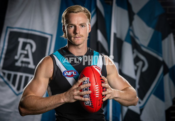 AFL 2025 Portraits - Port Adelaide - A-56604136