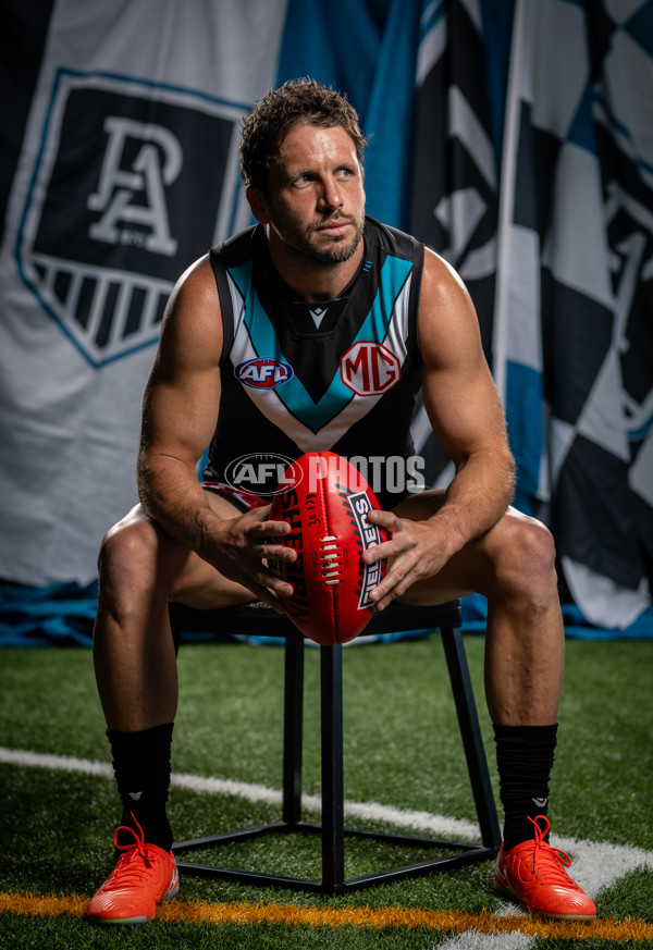 AFL 2025 Portraits - Port Adelaide - A-56605551
