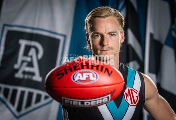 AFL 2025 Portraits - Port Adelaide - A-56605579