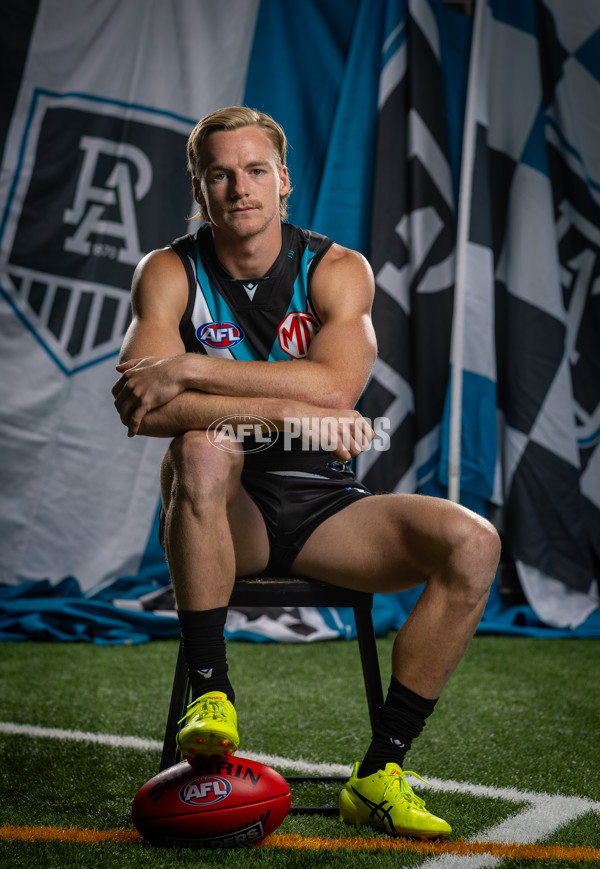 AFL 2025 Portraits - Port Adelaide - A-56605584