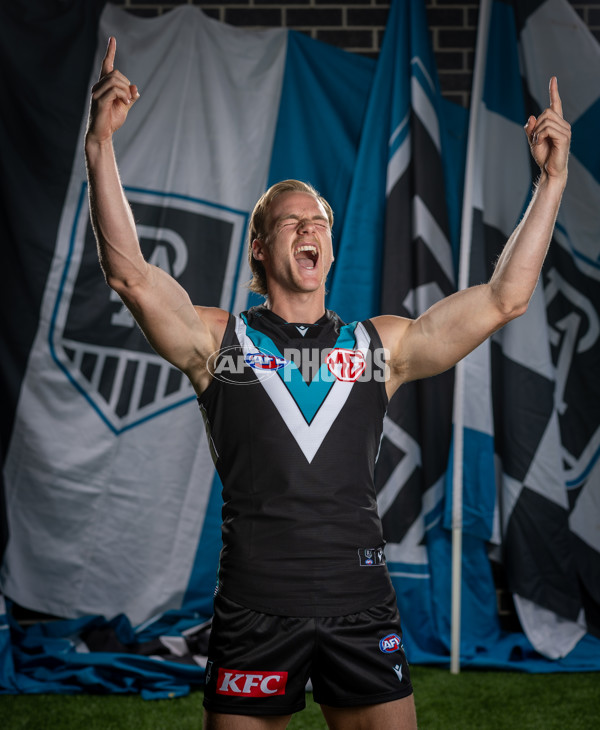 AFL 2025 Portraits - Port Adelaide - A-56605585