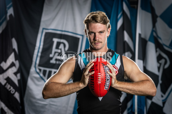 AFL 2025 Portraits - Port Adelaide - A-56605600