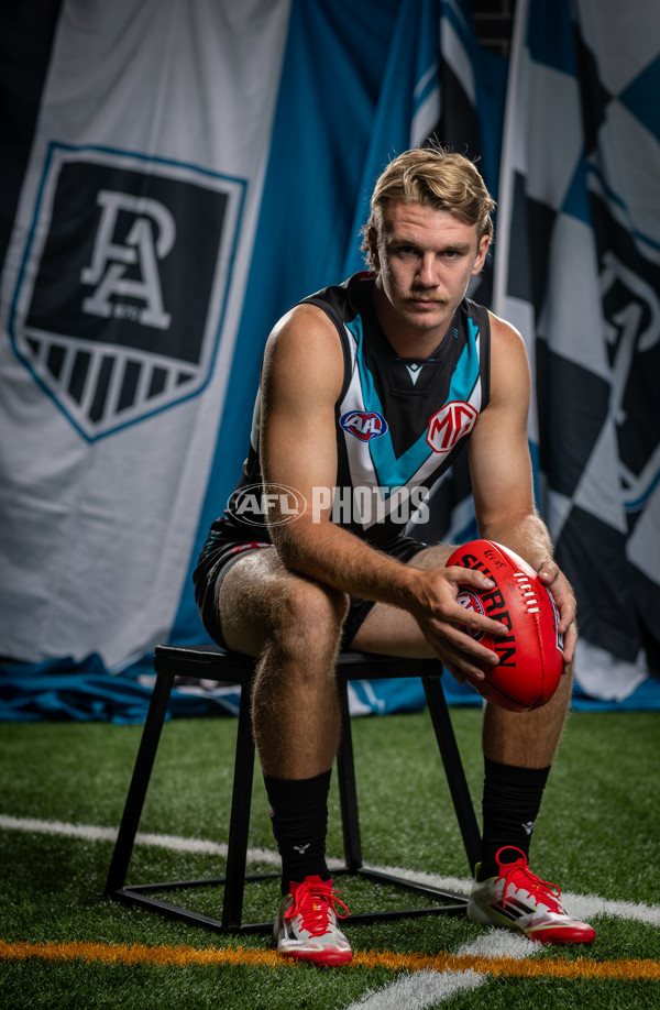 AFL 2025 Portraits - Port Adelaide - A-56605607