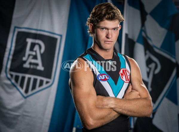AFL 2025 Portraits - Port Adelaide - A-56605609