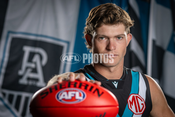 AFL 2025 Portraits - Port Adelaide - A-56605610