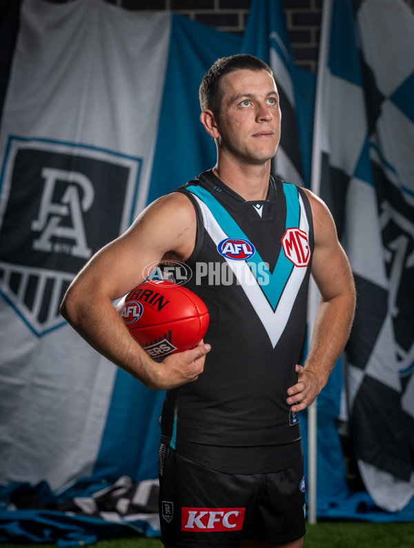 AFL 2025 Portraits - Port Adelaide - A-56605619