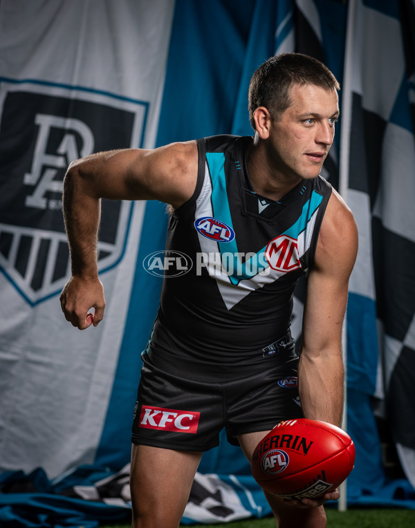 AFL 2025 Portraits - Port Adelaide - A-56605621