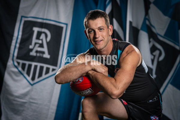 AFL 2025 Portraits - Port Adelaide - A-56605622
