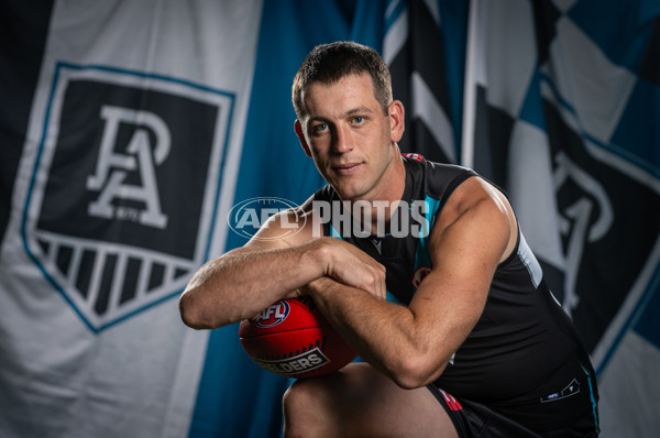 AFL 2025 Portraits - Port Adelaide - A-56605623