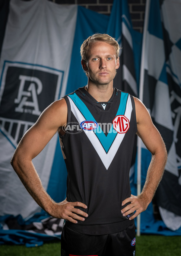 AFL 2025 Portraits - Port Adelaide - A-56605626