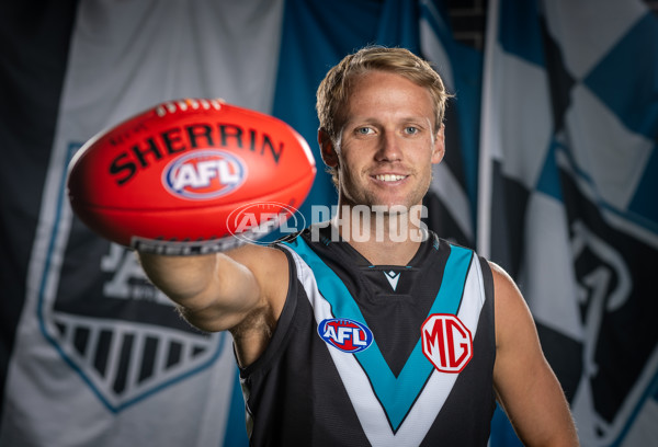 AFL 2025 Portraits - Port Adelaide - A-56605628