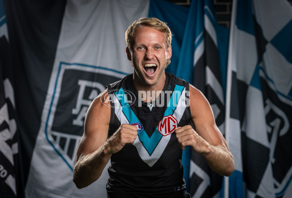 AFL 2025 Portraits - Port Adelaide - A-56605631