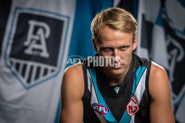 AFL 2025 Portraits - Port Adelaide - A-56605634