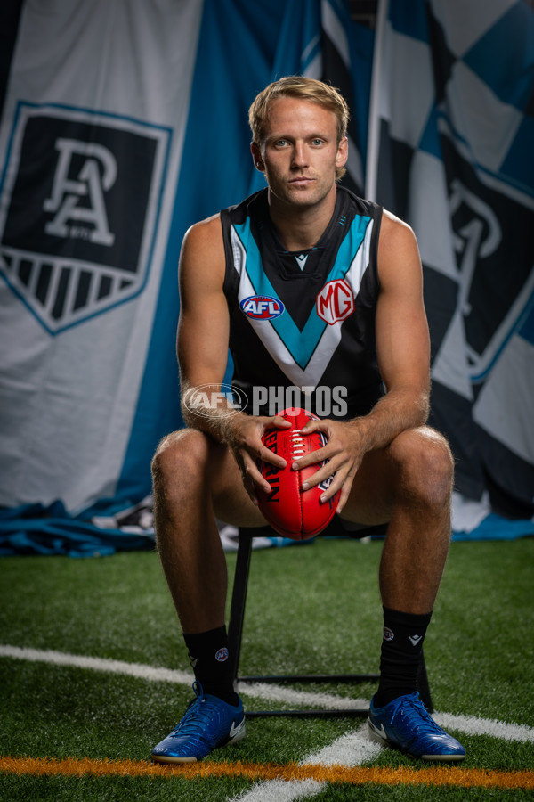 AFL 2025 Portraits - Port Adelaide - A-56605635