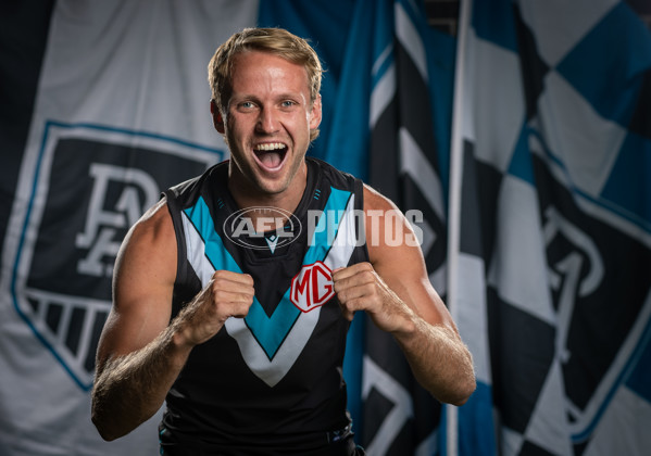 AFL 2025 Portraits - Port Adelaide - A-56605636
