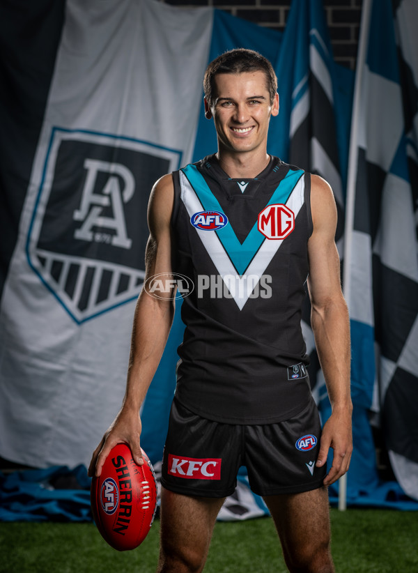 AFL 2025 Portraits - Port Adelaide - A-56605647