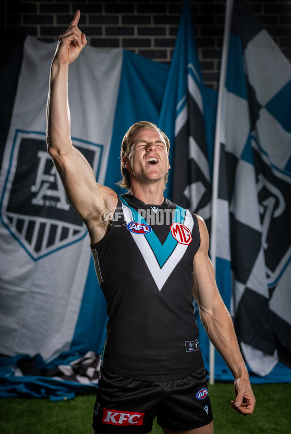 AFL 2025 Portraits - Port Adelaide - A-56606265