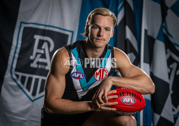 AFL 2025 Portraits - Port Adelaide - A-56606266
